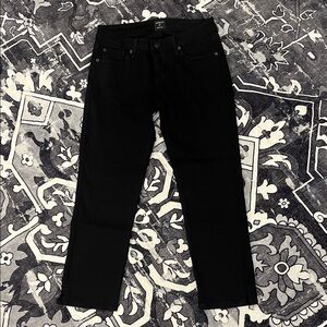 Just Black Men's Slim Jeans - Classic Black